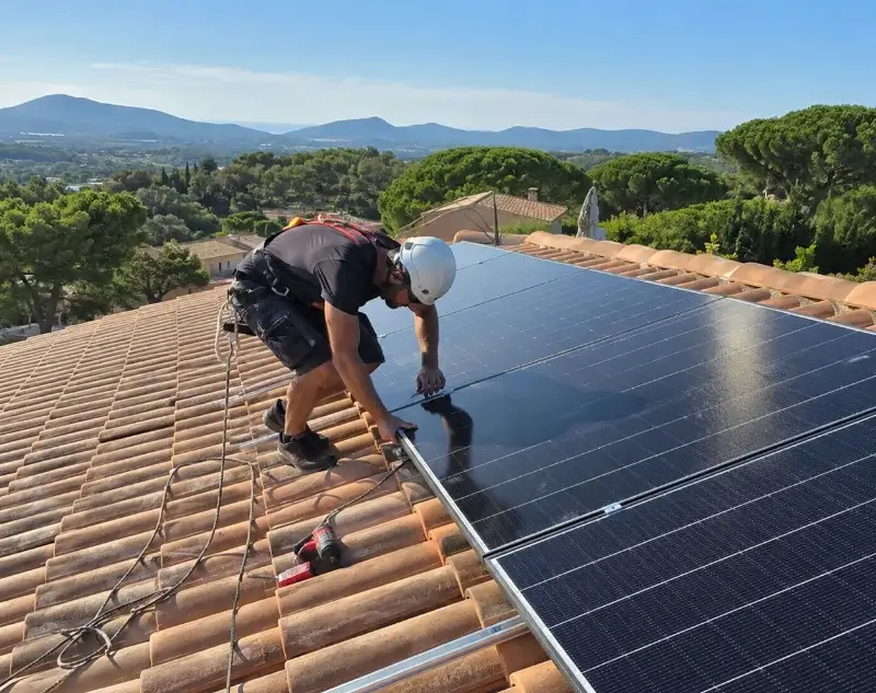 Installateur panneaux solaires Moras-en-Valloire — pose photovoltaïque sur toiture